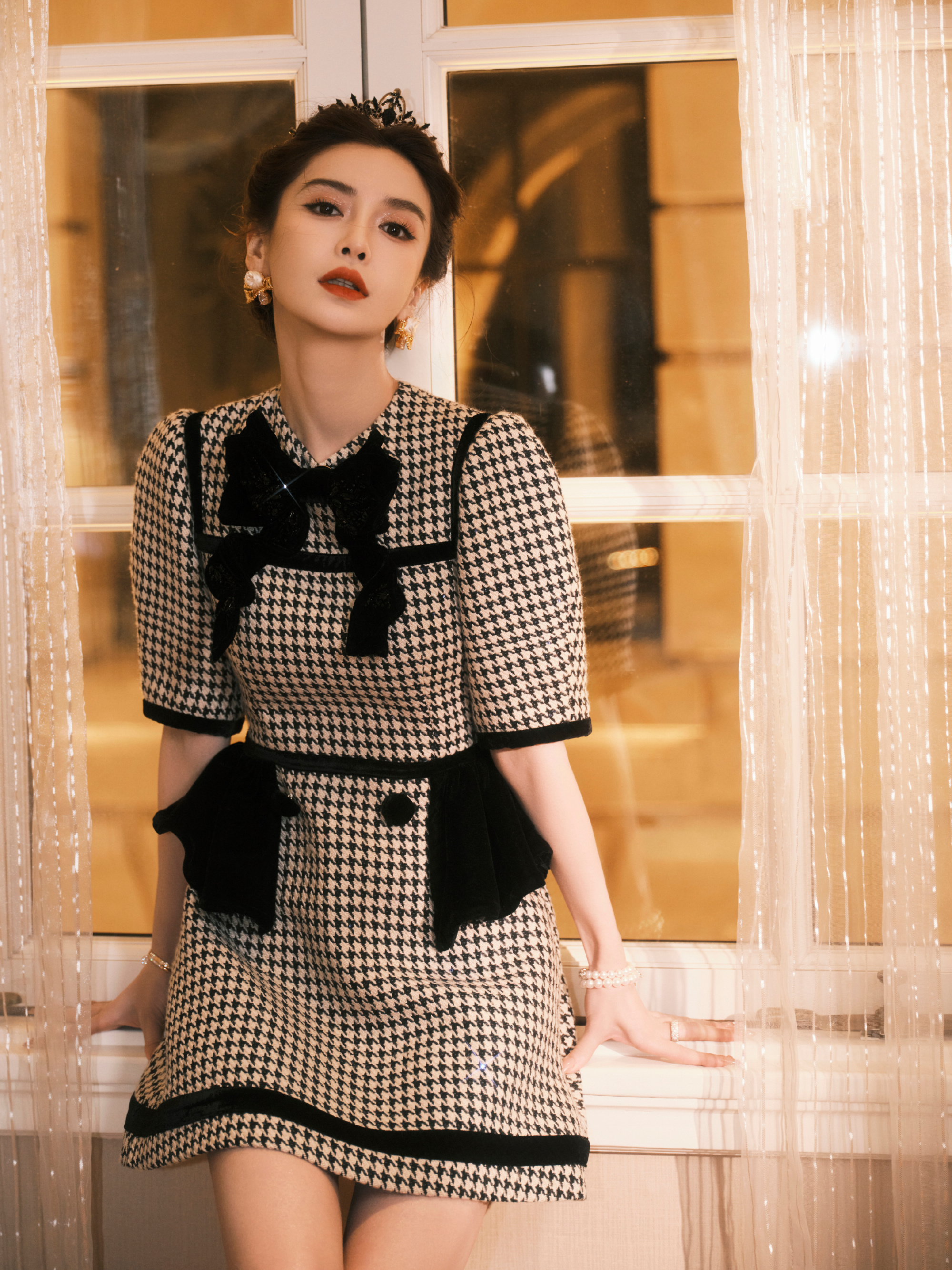 杨颖黑公主风,归来仍是女王