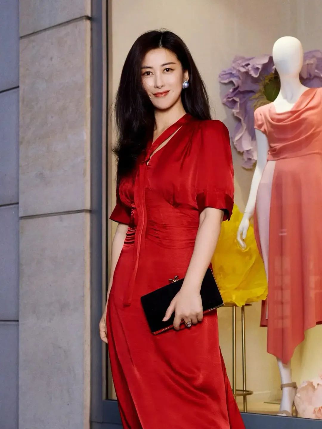 40岁朱珠最新写真，好美