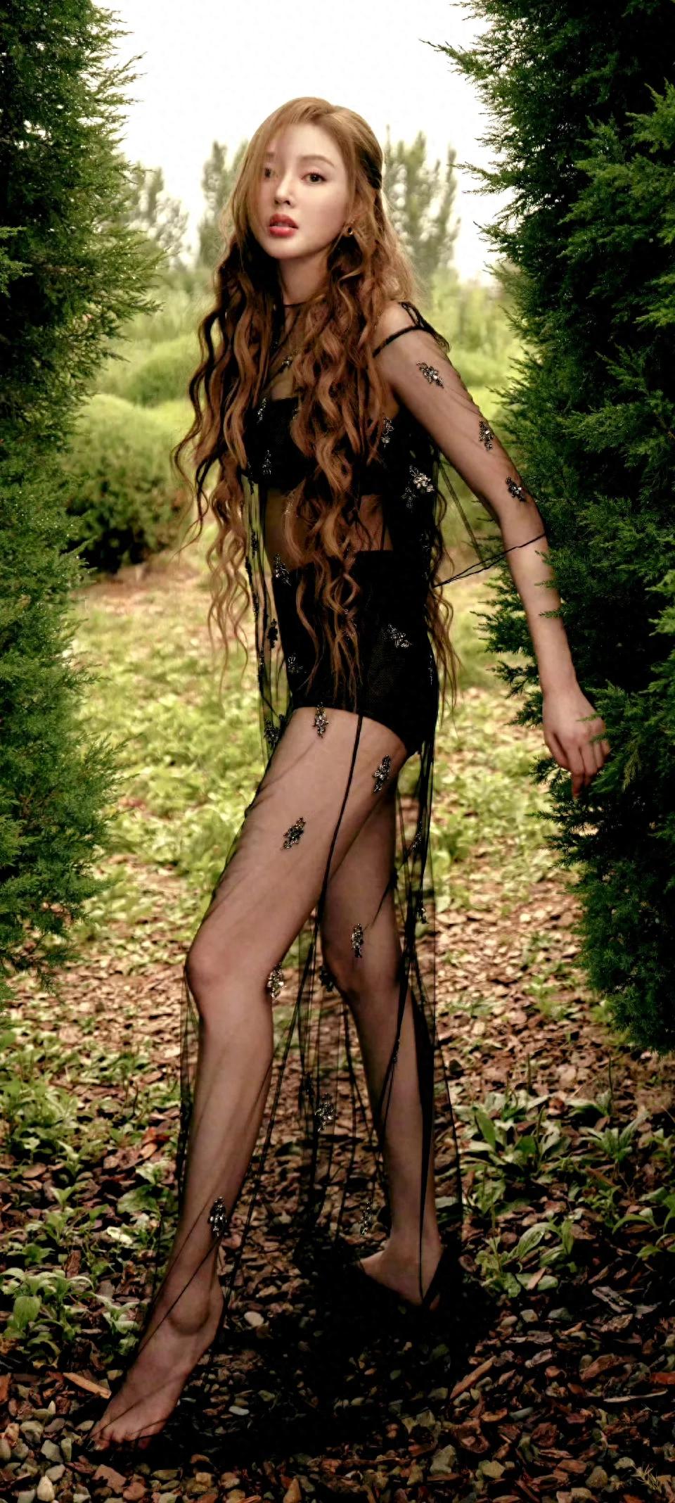 张天爱 瑞丽服饰美容封面 性感美丽