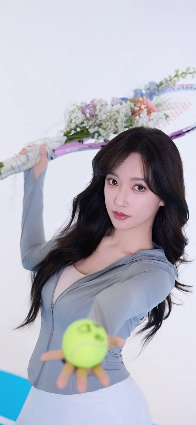 程潇，运动活力感十足