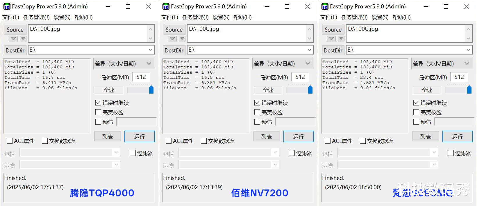 腾隐、佰维、梵想3款1TB PCIe4.0固态硬盘横评对比,哪款更值得买
