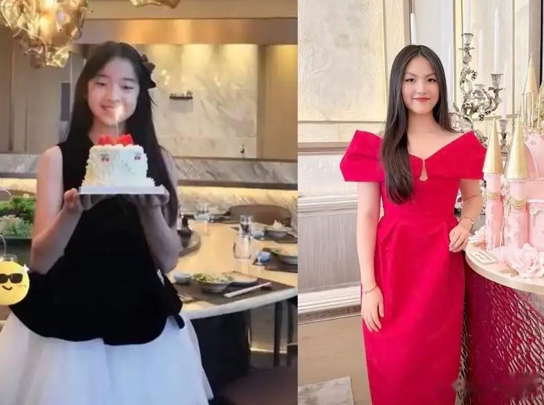 聂远女儿和李湘女儿同框，能看得出气质根本不是用钱打扮出来的