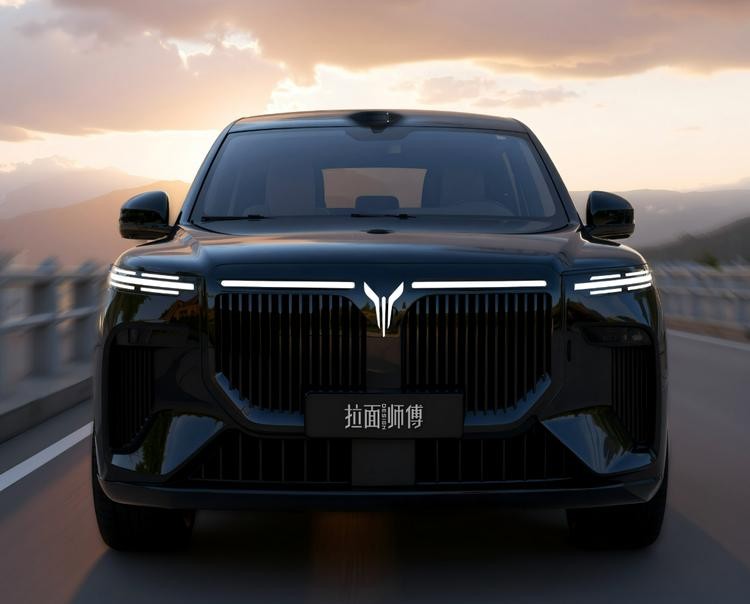 岚图泰山再曝渲染图，若真照这量产，能比问界M9还好卖？