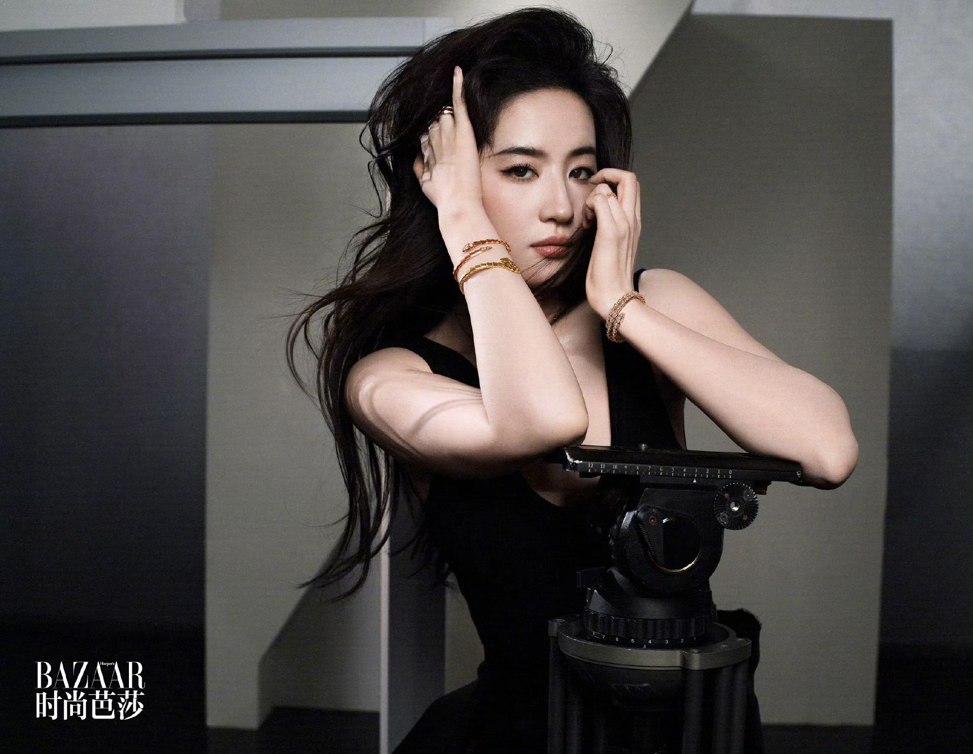 刘亦菲身材总有人说不好，可是合影她却没输过 ???