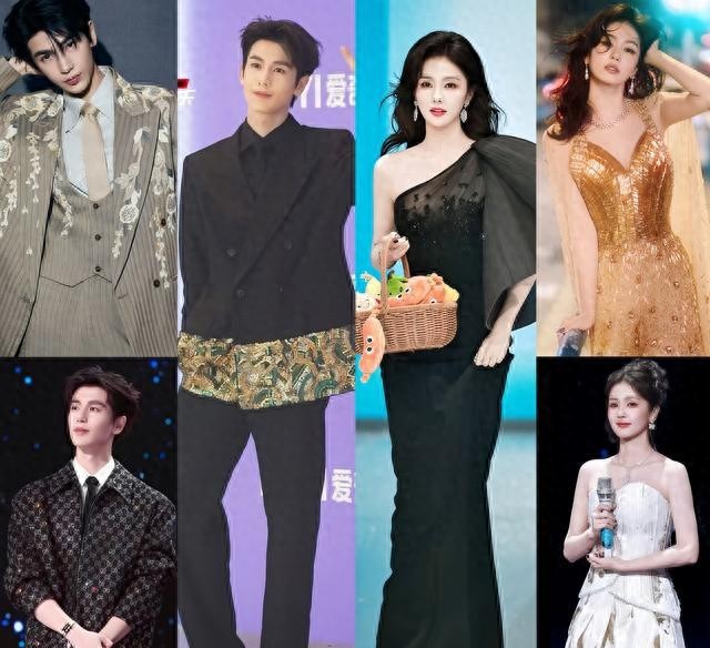 尖叫之夜白鹿拍照躺进男星怀里，绯闻男友张凌赫悄悄看白鹿还破防