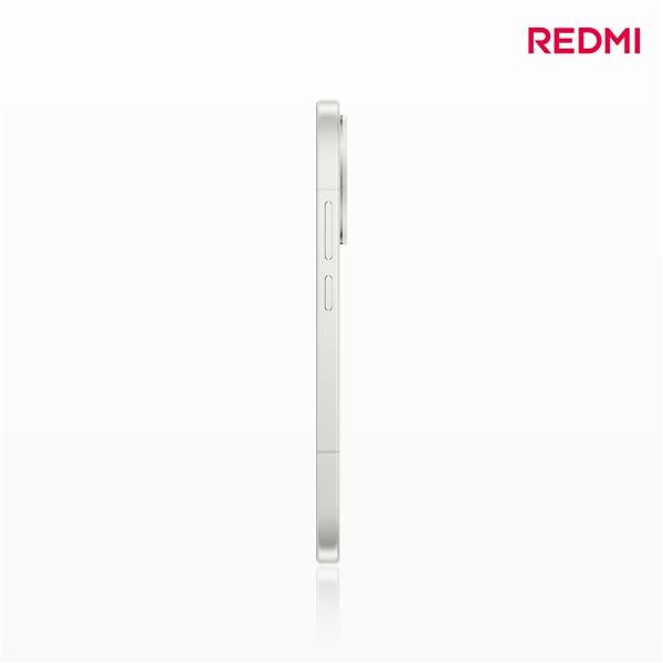 REDMI K80至尊版白色定妆照来了:金属中框+玻纤背板 史上最优雅