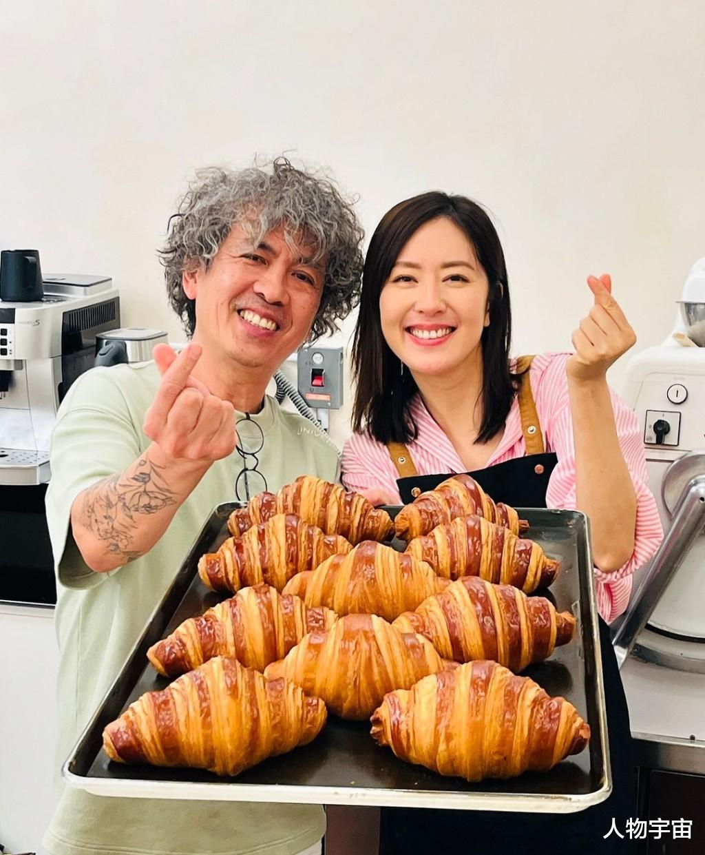 44岁唐诗咏庆生黄翠如现身，面包店火速扩张，情场失意事业得意