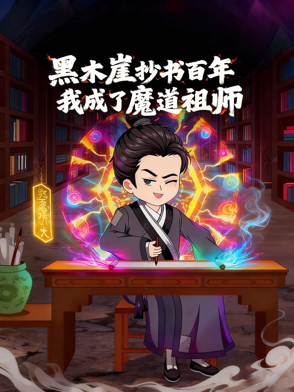 黑木崖抄书百年，我成了魔道祖师