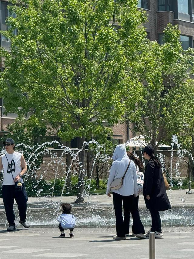 黄渤孙红雷杜江颖儿齐聚子女学校，森碟诺一霓娜也在，像明星聚会