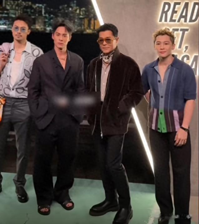 香港大秀这天，生图下古天乐硅胶脸，冯德伦一脸褶，郭富城赢麻了