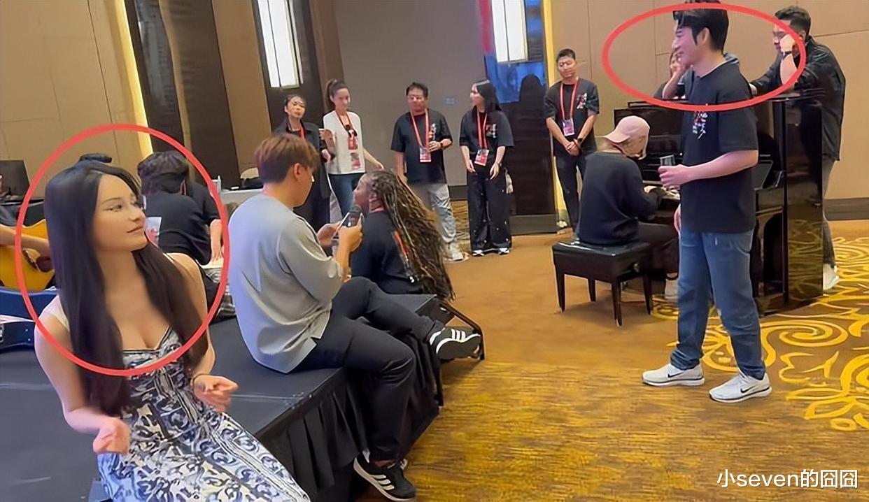 王力宏疑似新女友曝光，女方和王力宏妈妈跳舞，颜值不比李靓蕾差