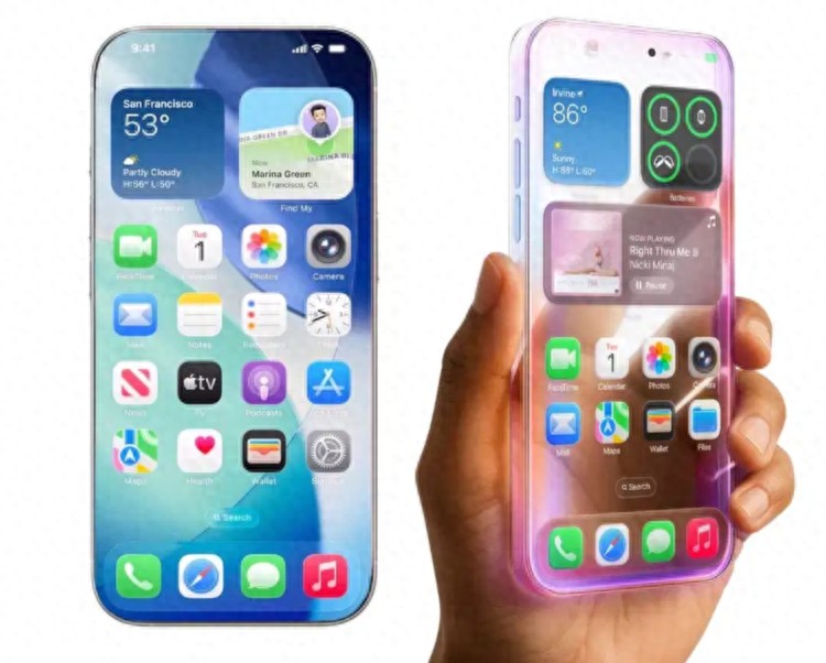 蘋果20周年紀念手機專利曝光，采用曲面屏設計，契合玻璃風格