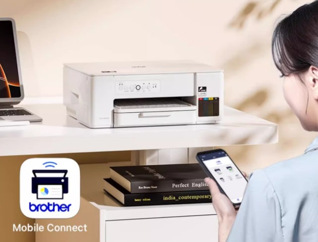 兄弟DCP-T436W彩色喷墨一体机重塑家庭打印:告别堵头烦恼