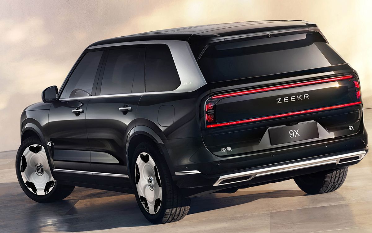 国产顶奢SUV!极氪9X发布,纯电续航380km,900V架构