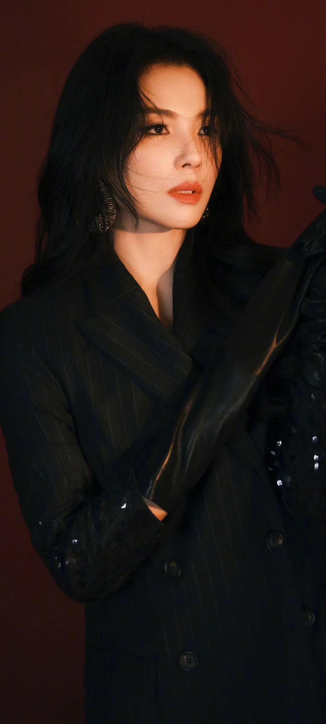 刘涛黑色飒气风