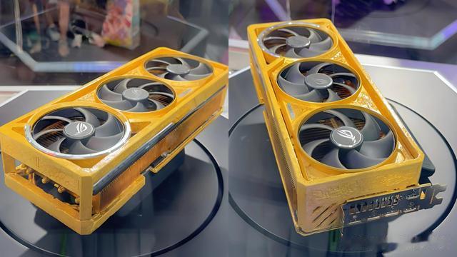 忘掉阿拉伯土豪金吧,华硕用5公斤黄金打造了ROG RTX 5090显卡