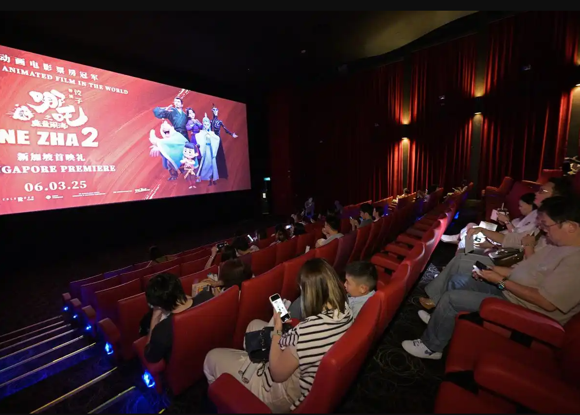 《哪吒2》狮城首映30分钟售罄！全球票房破144亿冲影史第七