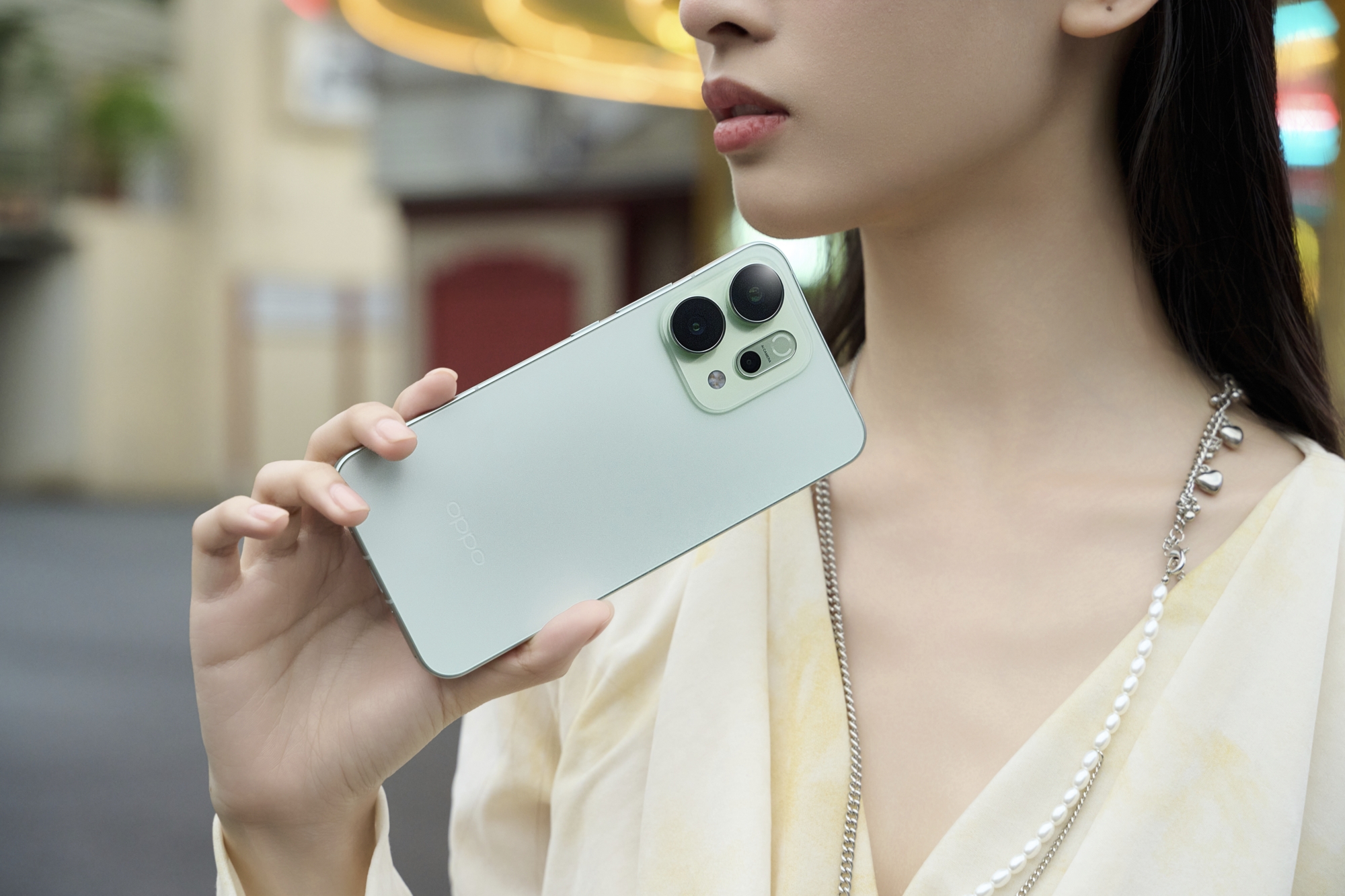 素机写真: OPPO Reno14人鱼姬的绡舞鳞辉