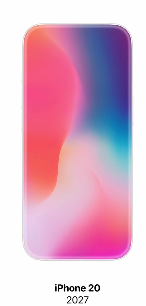 首款曲面iPhone沖上熱搜：蘋果20周年iPhone外觀巨變