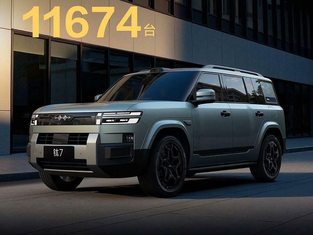 10月卖出20024辆，顶配车型占比超85%，方程豹钛7成功了？