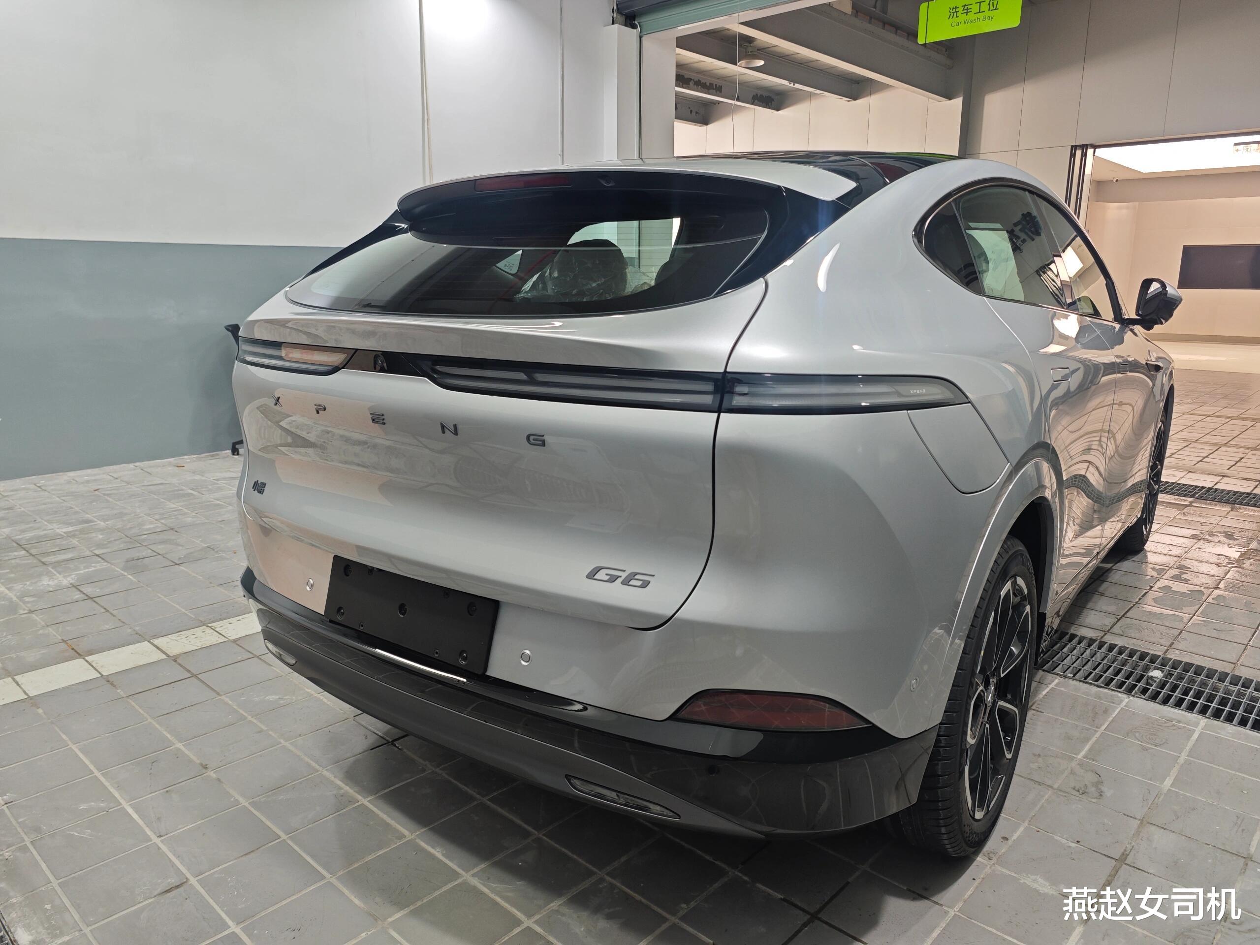 25款小鹏G6实车到店，内外全面升级，配图灵AI智驾+5C电池