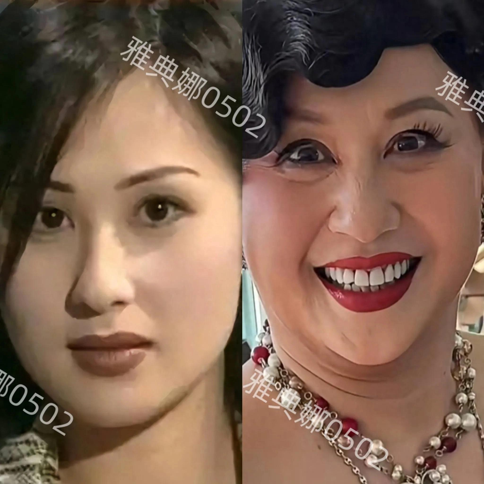 张卫健前女友老牌港星江欣燕,怎么变成这样了?完全认不出来了!