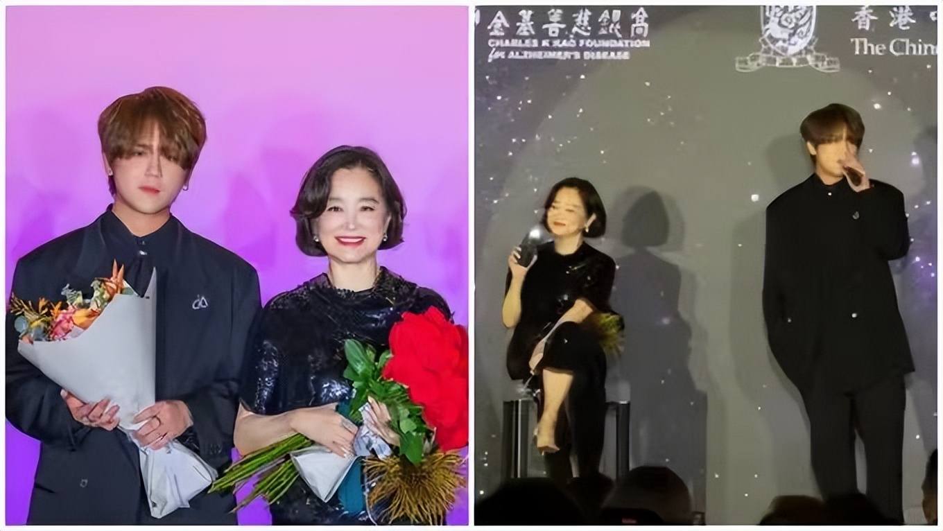 71岁林青霞追星成功！深夜表白26岁“香港顶流”，两次获亚洲首帅