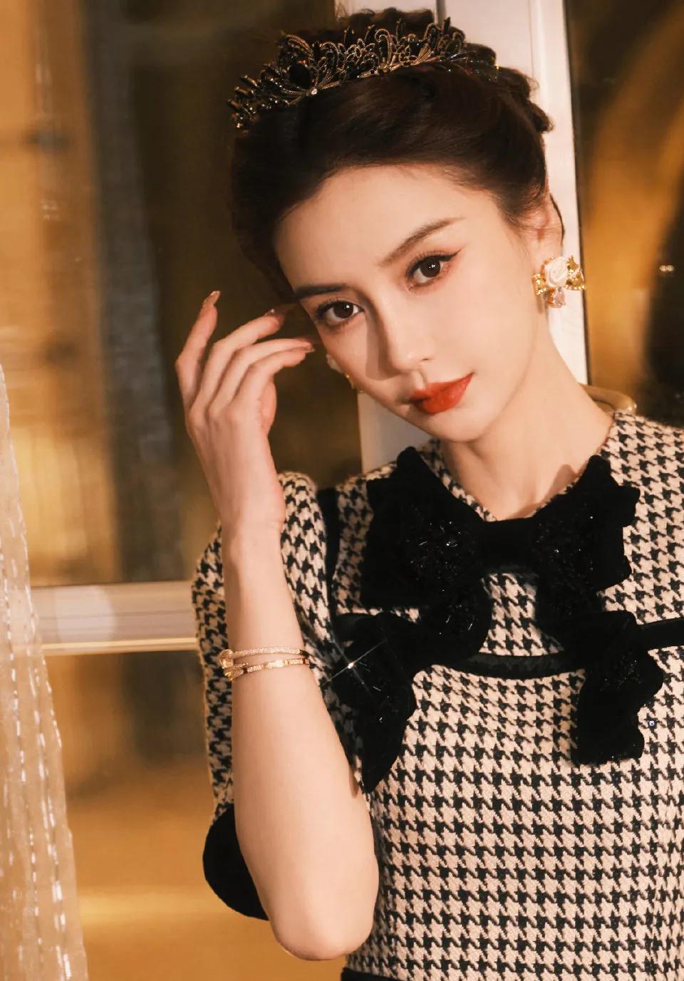 Angelababy 杨颖这张脸好权威