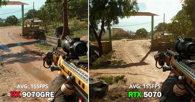 RX9070GRE和RTX5070性价比谁更好？用“六维对比法”一决高下