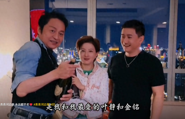 45岁金铭和45岁叶静现状：一个没男友享受孤独，一个未婚事业有成