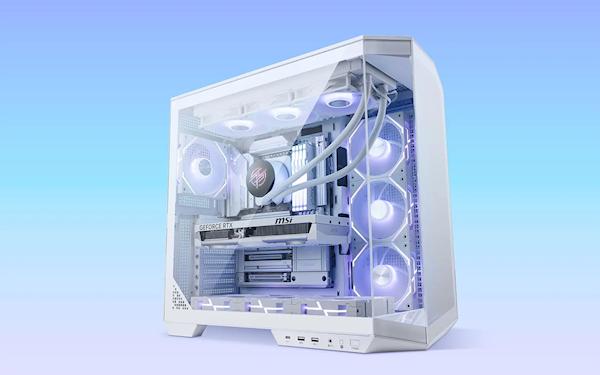 微星首款背插顯卡發布：純白、看不到一根線