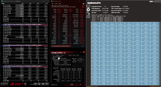 国产品牌256GB豪华内存套装登场!时序喜人