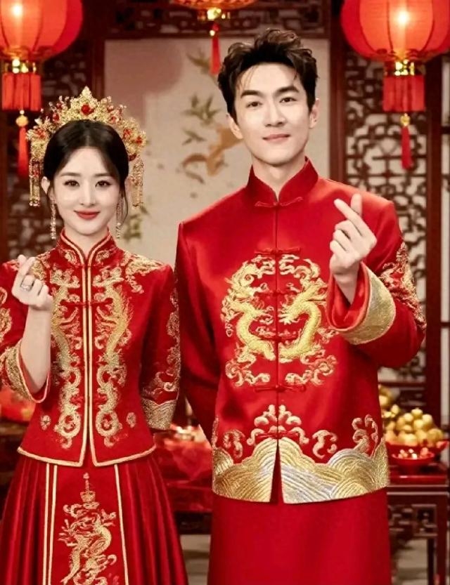 天作之合，好幸福美满的一对，这一天应该快到了，坐等