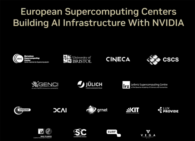 黄仁勋巴黎演讲：欧洲在建20座AI工厂，两年AI基建算力将增长10倍