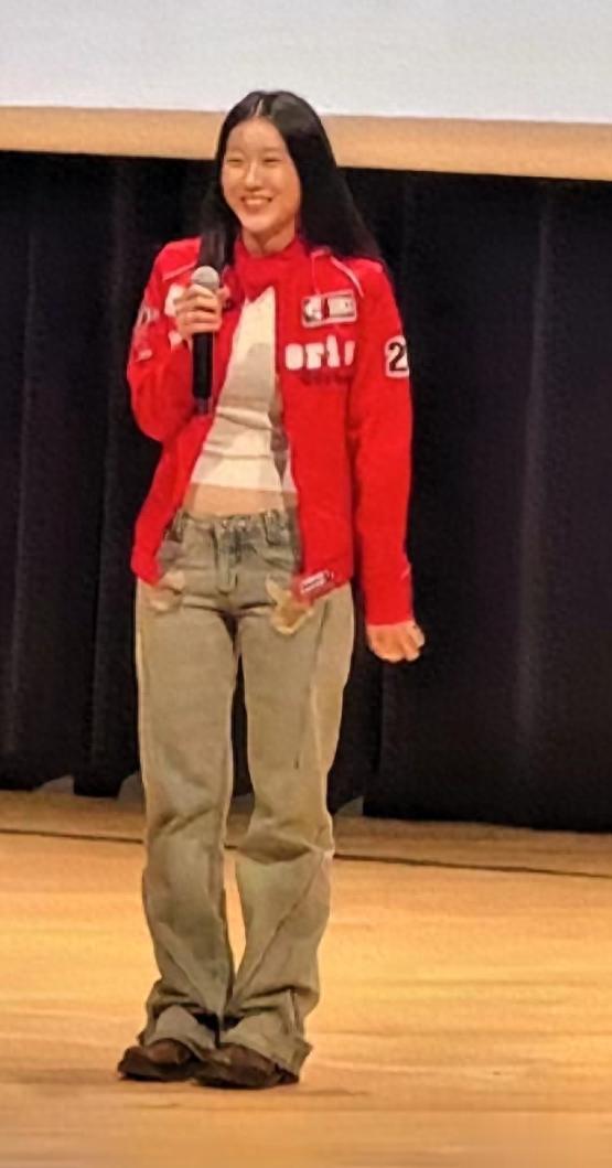 陈奕迅女儿陈康堤,这么好的身材,穿出了Eason的五五分!