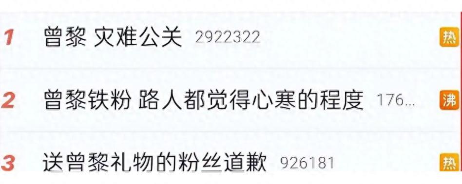 曾黎翻车,不可惜