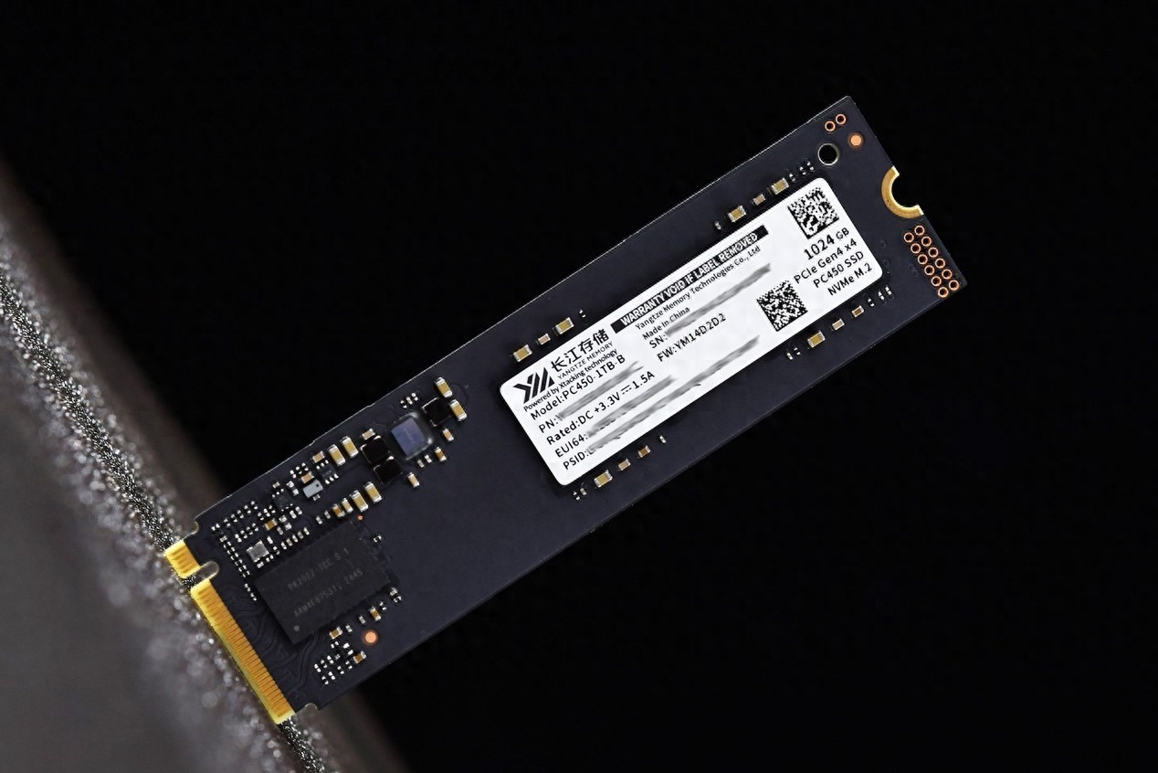 长江存储PC450固态硬盘评测 青出于蓝而胜于蓝