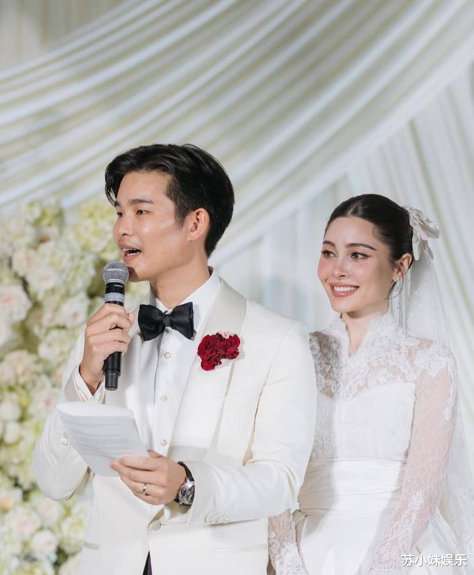 泰娱白富美Nikki风光大嫁,新郎是亿万家族继承人,郎才女貌