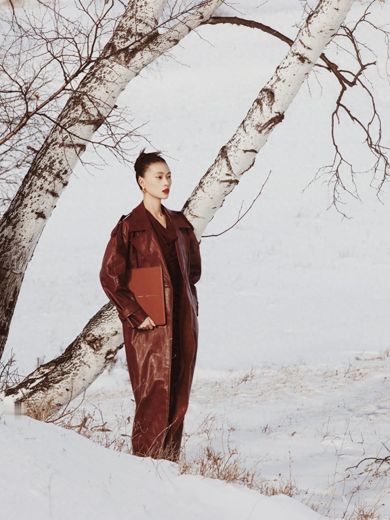 瑞紅映雪，科技成詩：華為MateBook Fold非凡大師年末美學與實力雙絕