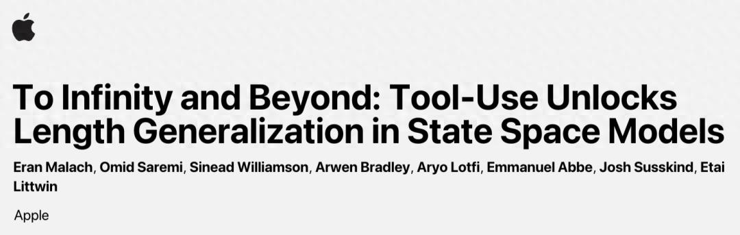 蘋果AI選Mamba：Agent任務比Transformer更好