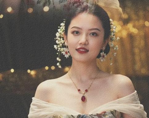 视界大会红毯生图，一个模子刻出来的造型，全都走“刘亦菲”老路