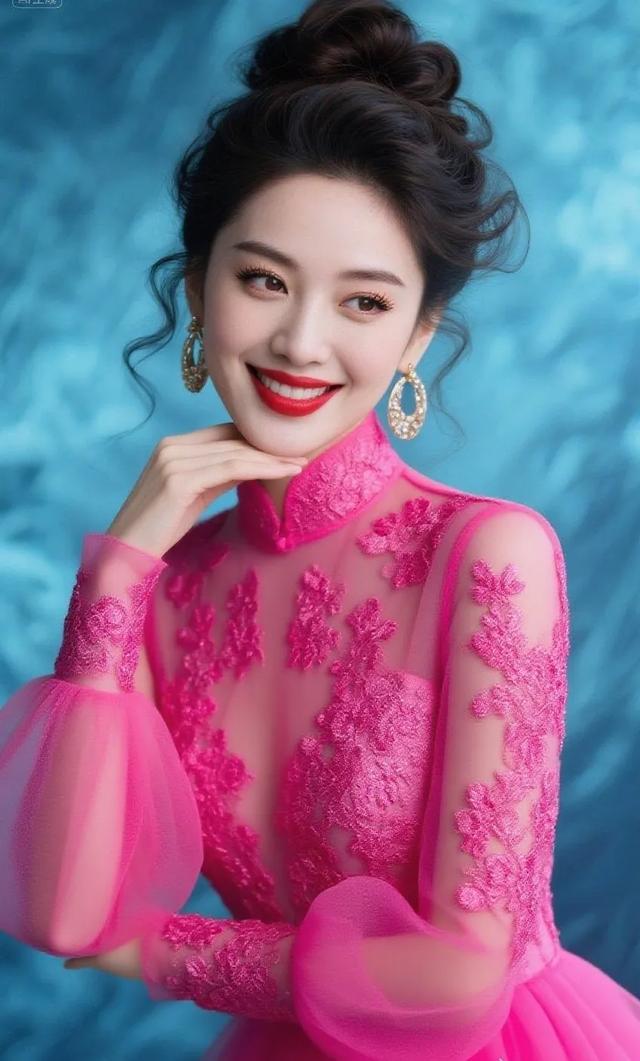 香娇玉嫩,玉颜生辉,光鲜亮丽,又飒又美,美人如诗如画,吸睛!