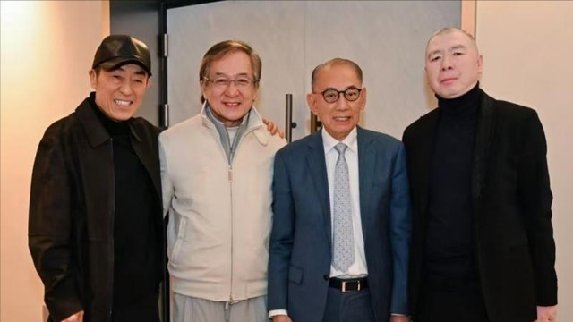 真有面！英皇集团北京开新店，业内大佬齐聚一堂，成龙老年斑抢眼