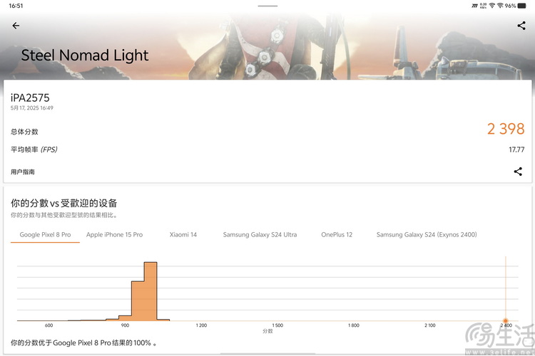 大平板不该只有生产力：iQOO Pad5 Pro性能测试