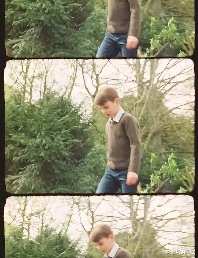 路易王子，在一段罕见的视频中，发表了可爱的六个字“声明”