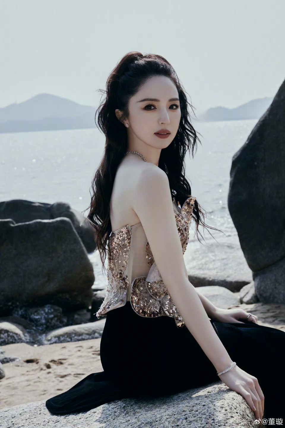 董璇这种独特的魅力和气质让人看着也是非常的上头