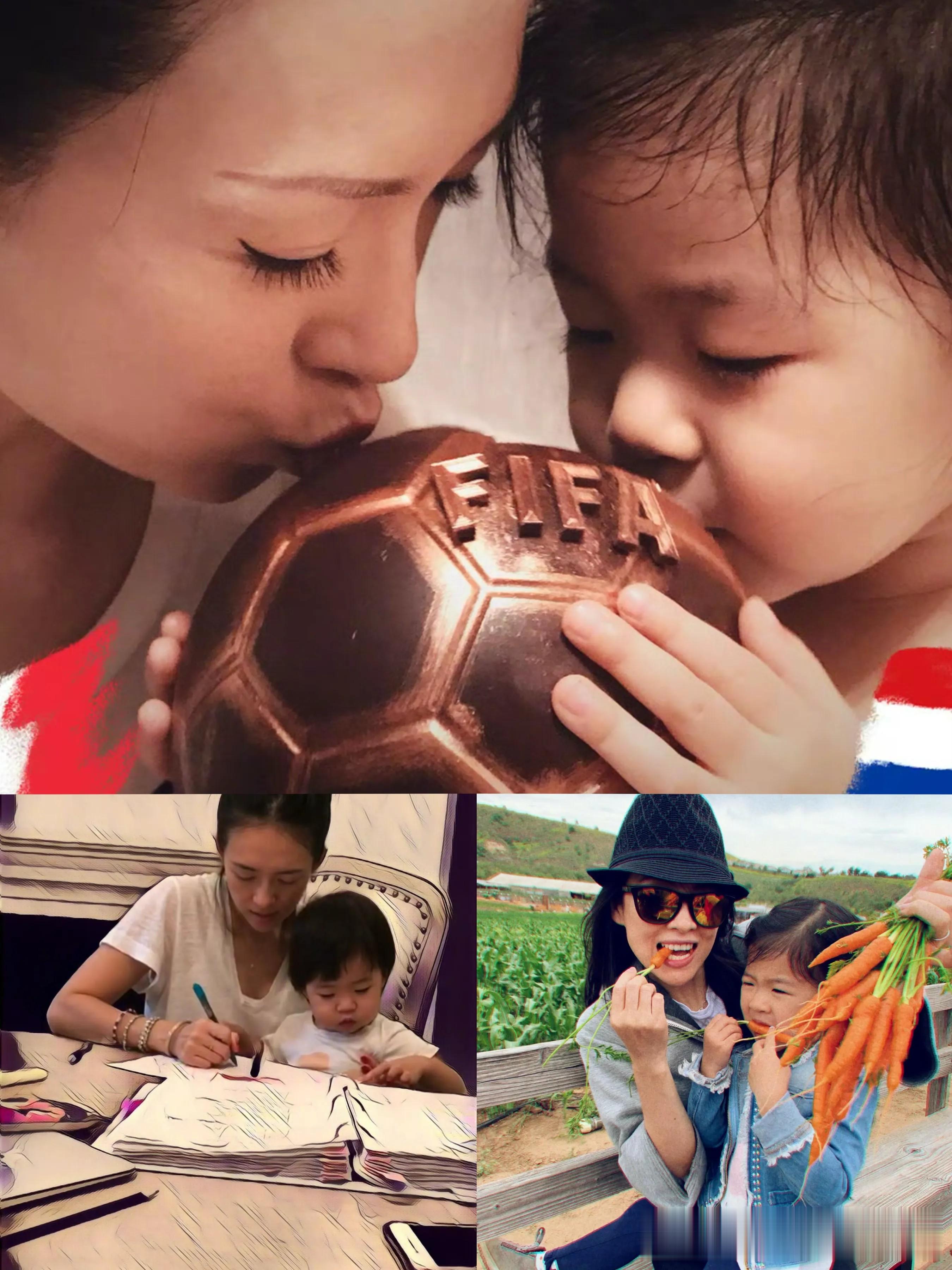 爹妈给醒醒庆生很给力,章子怡用爱全力托举,汪峰演唱会万人同庆