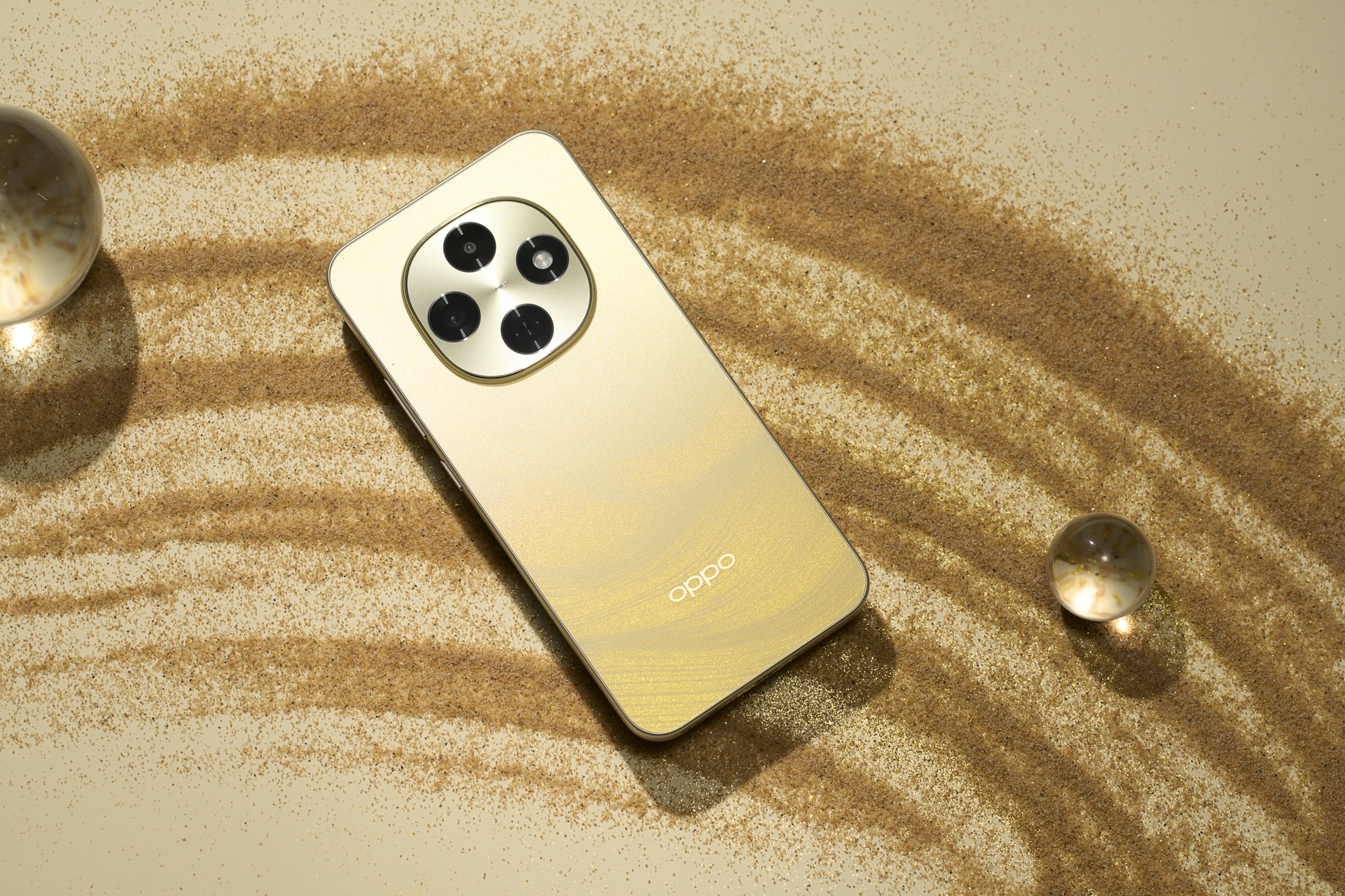 OPPO A6 Pro流水生金图赏:璀璨星光,耐用称强