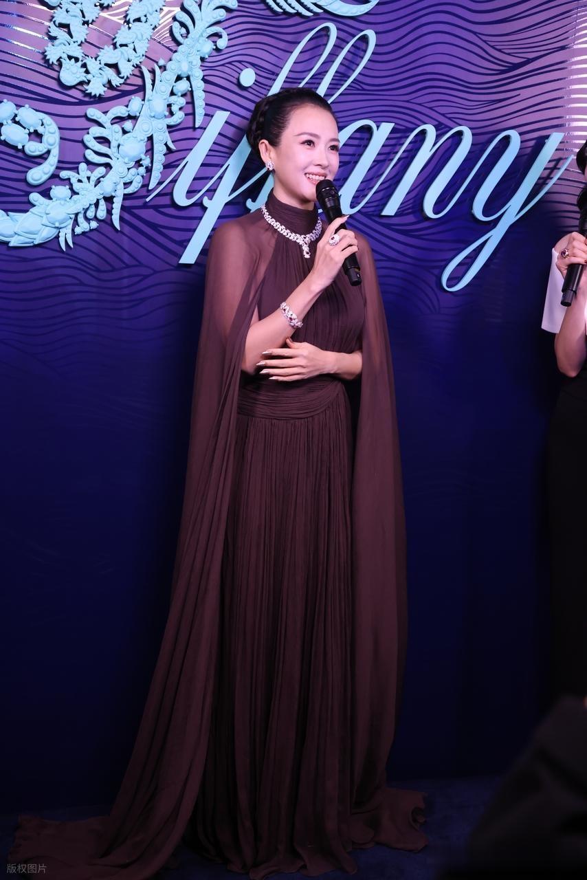 章子怡亮相Tiffany & Co高级珠宝活动