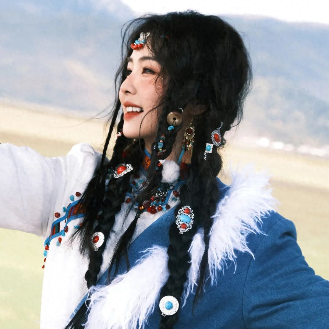 白鹿异域风情照